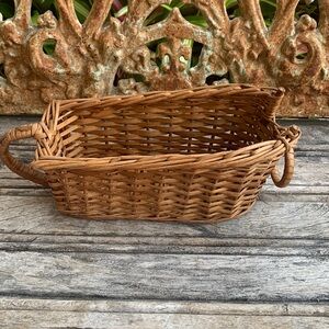 Vintage Wicker Wine Bottle Holder
